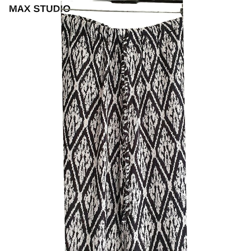 Max Studio New Bohemian Drawstring Flowing Wide L… - image 3